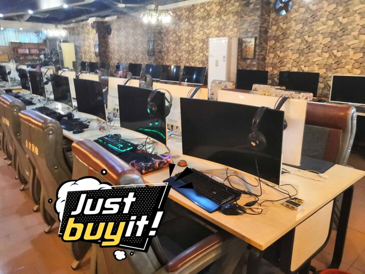 网吧倒闭十六核电脑急甩卖游戏 台式电脑家用...