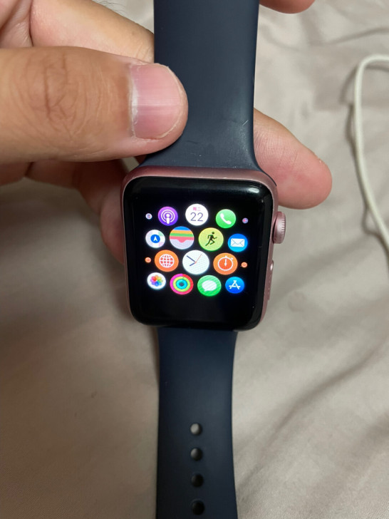apple watch 2 ，42mm，粉...