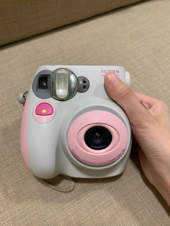 拍立得mini7s，富士拍立得粉色