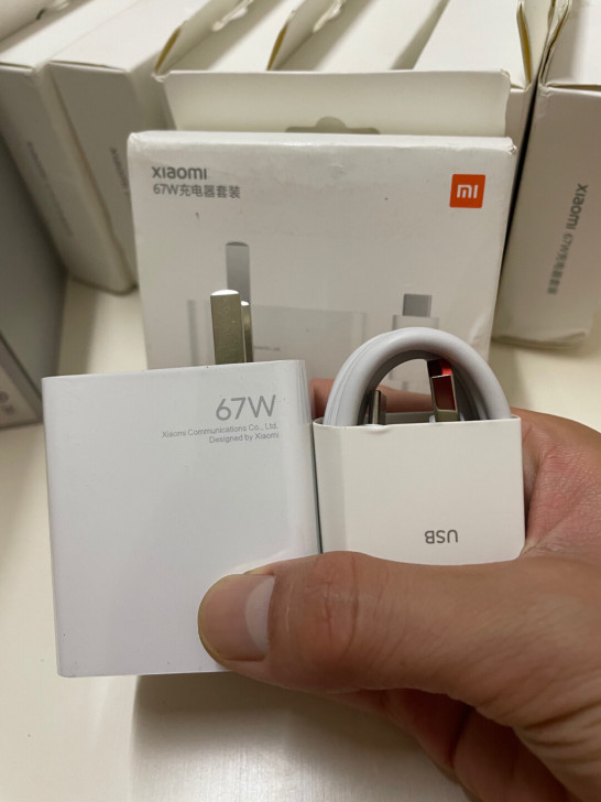 小米67w秒充版充电头6a数据线小米11p...