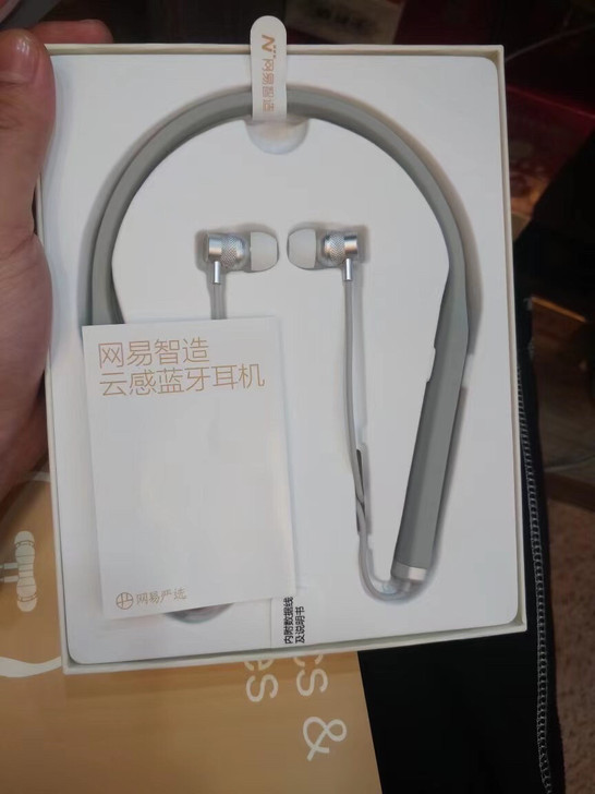 网易严选云感蓝牙耳机 雪山灰 墨绿色
