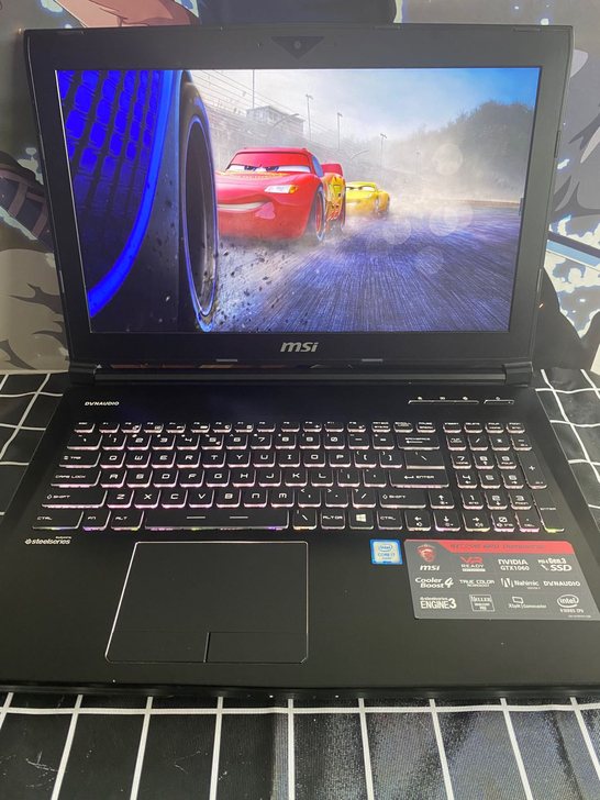 微星GT62VR 笔记本游戏本非暗影精灵雷...
