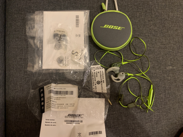 bose sound sport 运动耳机...