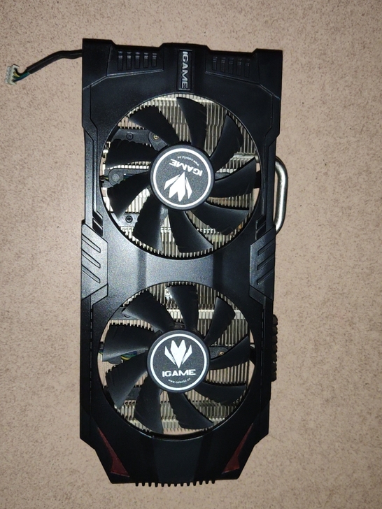 七彩虹烈焰战神GTX750Ti 显卡散热器