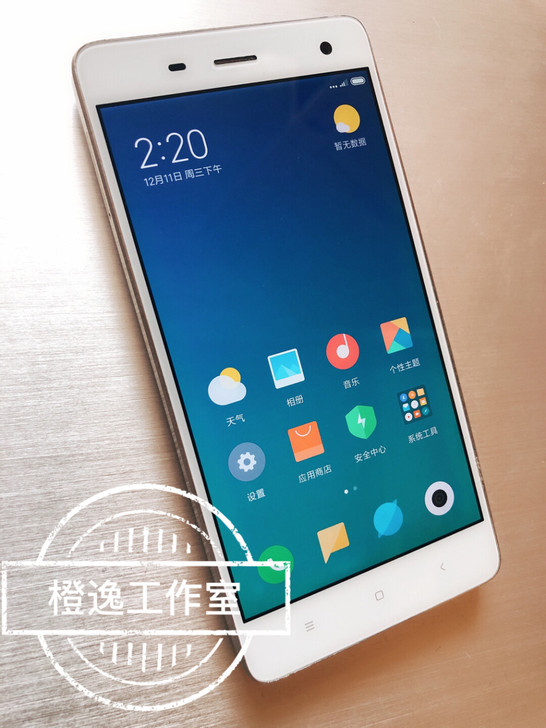 二手小米4手机2+16g移动4g，工作室用...