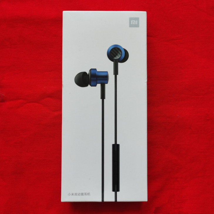 小米双动圈耳机 有线运动入耳式3.5mm手...