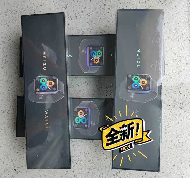 现货！魅族（MEIZU）全智能手表 墨岩