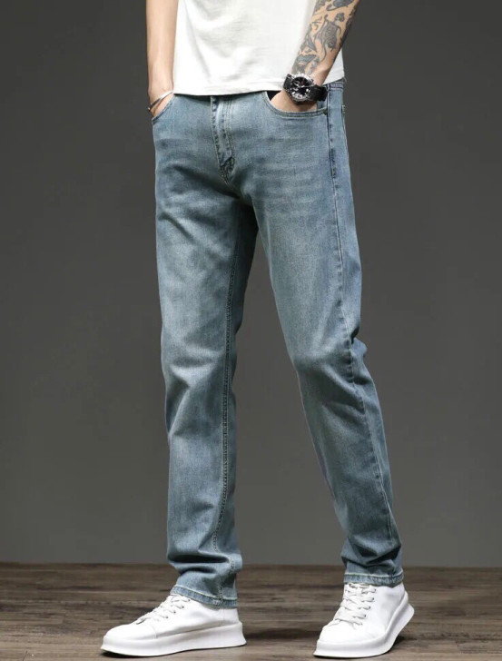 【没错 就剩最后40件】牛仔裤男春季复古做...