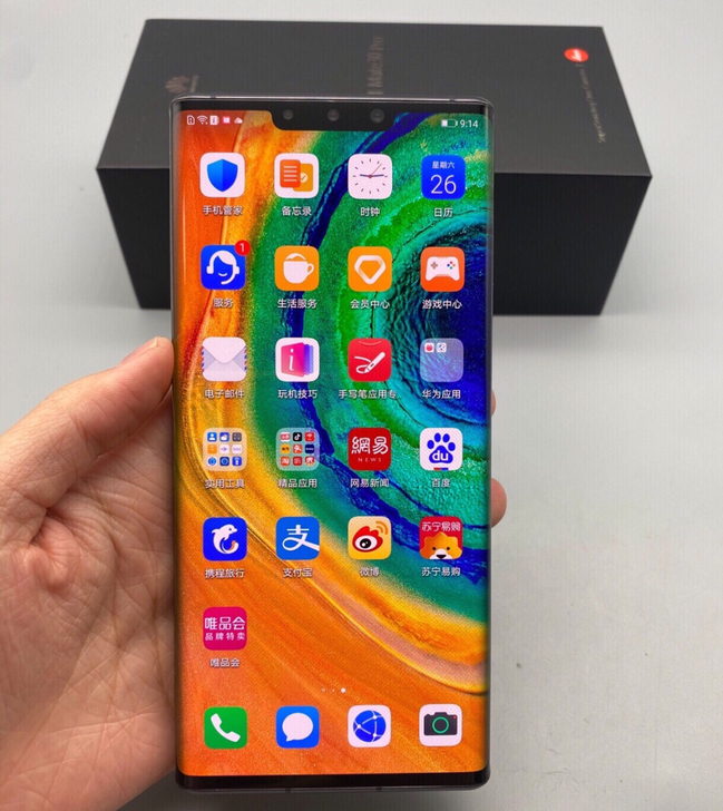 自用Huawei华为mate30Pro8+...