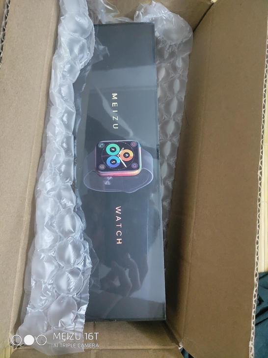 魅族智能手表，天青色，全新未拆