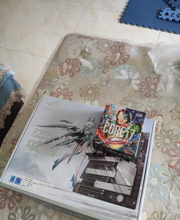 华硕Z590A  wF吹雪主板加i7 17...