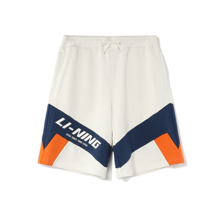 夏季新款国潮中国LN李家ins情侣短裤潮牌...