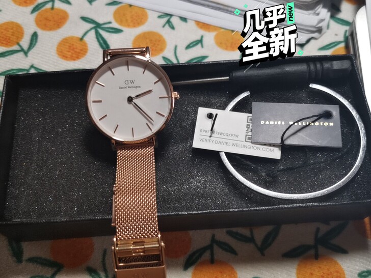 dw 手表 玫瑰金 32