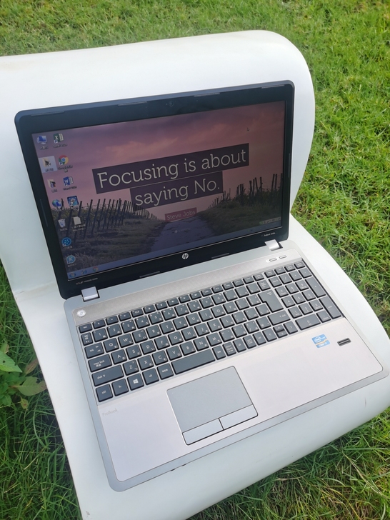女生自用笔记本电脑i7惠普 15寸九成新正...