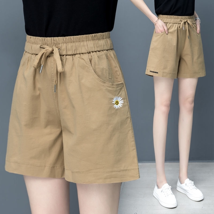 【全新包邮】纯棉短裤女2021新款夏季薄款...