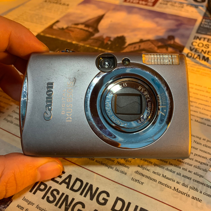 佳能ixus850is ccd相机 老式数...