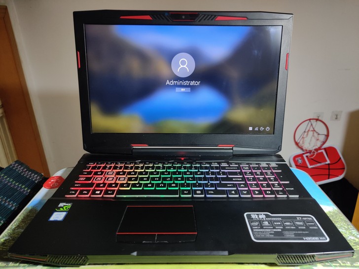 神舟战神Z7-KP7EC，256加1t，用...