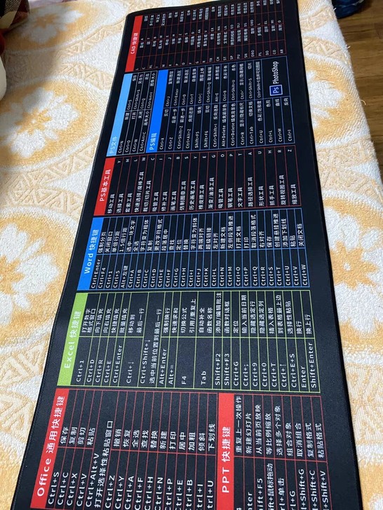 全新 工厂冲销量特价出 快捷键超大鼠标垫办...