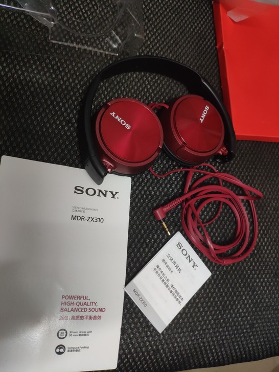 正品 Sony/索尼 MDR-ZX310 ...