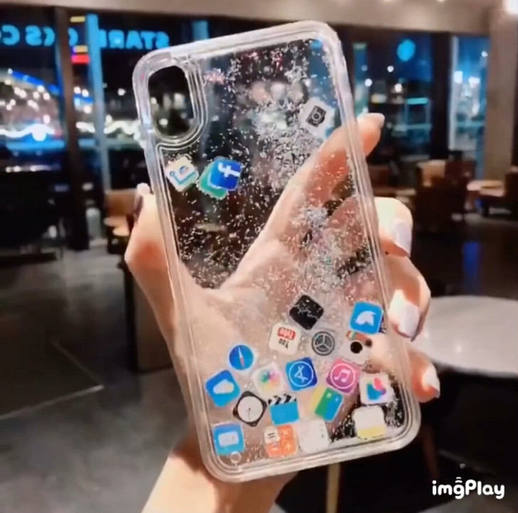 iPhoneX流沙手机壳苹果图标6s/7/...