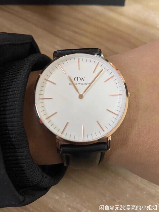 DW手表，40mm，票据齐全，180包邮