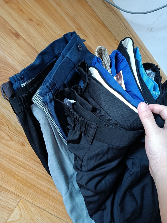 清仓处理西装裤男工作裤长裤男长裤女黑色