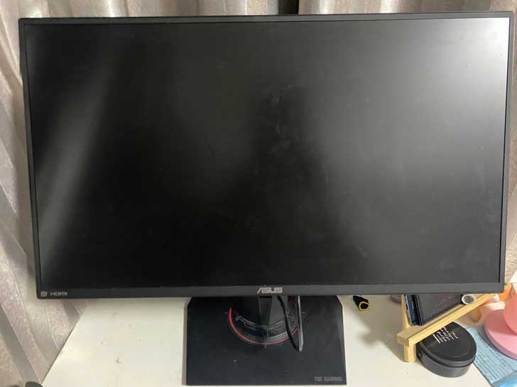 华硕TUF 24.5英寸游戏显示器 电脑显...