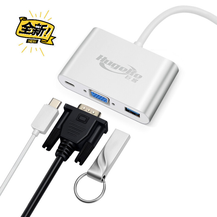 Type_c拓展坞手机电脑拓展投影仪电视可...