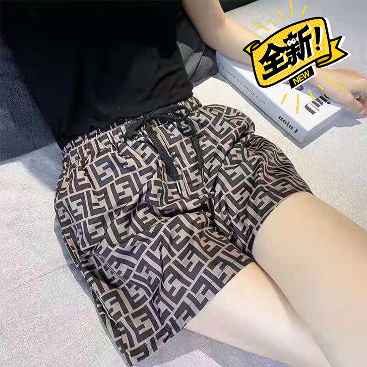 短裤女夏高腰2021新款超火ins网红百搭...