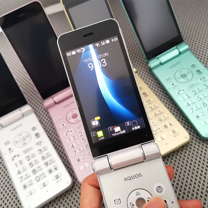 夏普601SH，SH-01J安卓日本翻盖手...