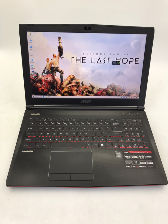 微星i7高端游戏本吃鸡设计高配金属机身二手...