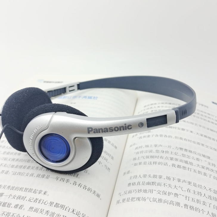 松下头戴耳机全新未使用有泡沫袋包装