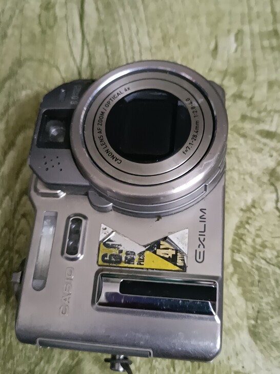 卡西欧EⅩ一R600数码相机一个没电池试,...