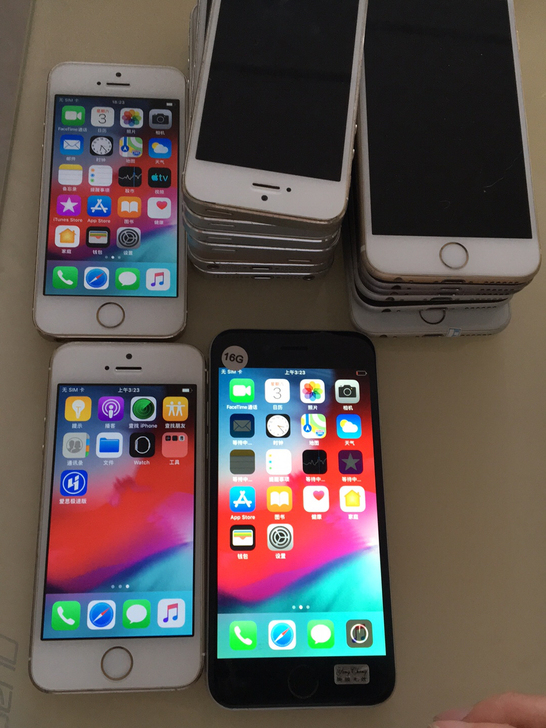 苹果6，苹果5S，游戏机，不能插卡