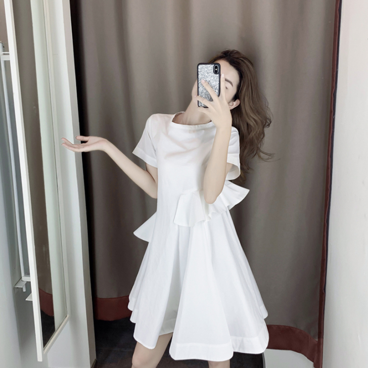 2021新款法式小众甜美桔梗初恋超仙女森系...