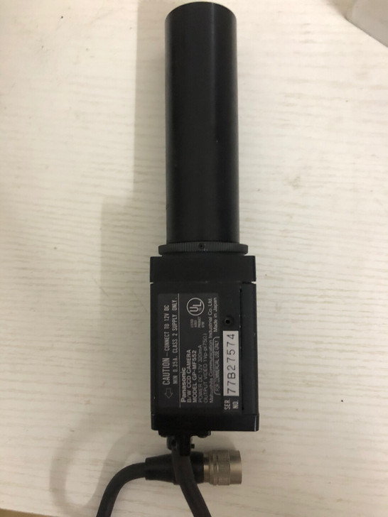 松下GP-MF552黑白工业相机，带镜头，...