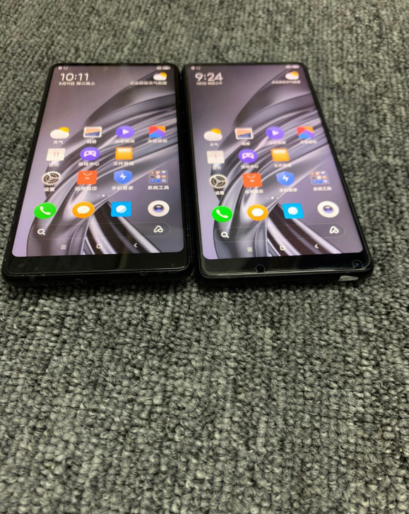 小米mix2 黑色 6+64高通骁龙835...