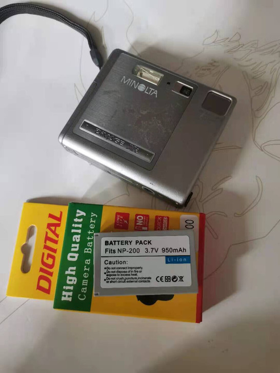 美能达XI数码相机,ccd相机,方块机