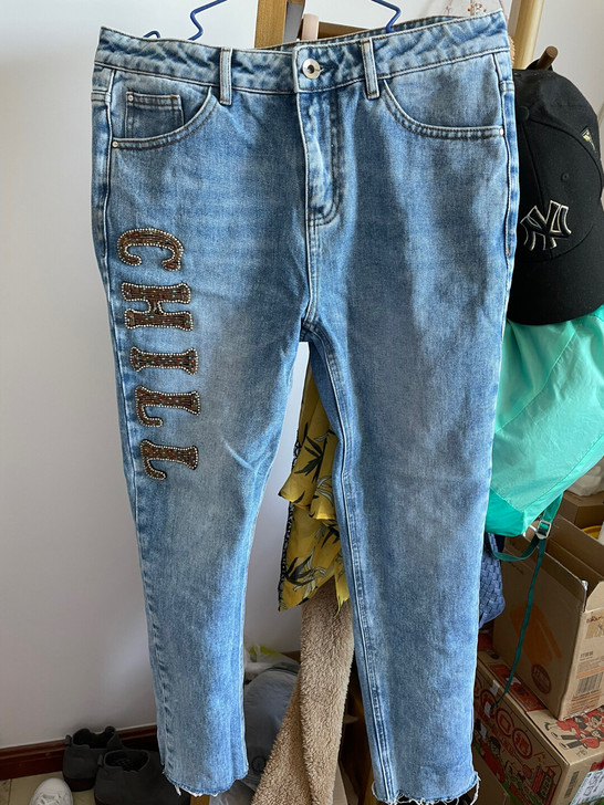 only29尺码女牛仔裤，没穿过几次，39...