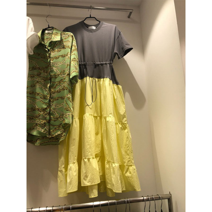 夏新款女装假两件流行裙子仙女超##amp；...