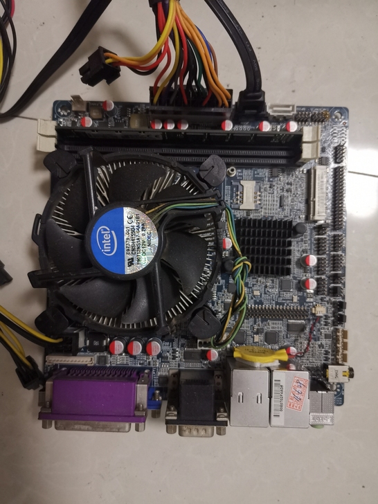 H81M2工控主板，双千兆网口，适合软路由...