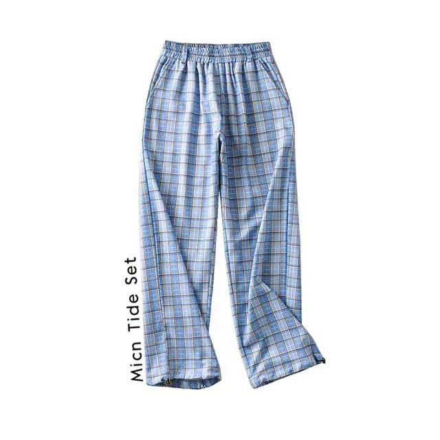 库存清仓包邮，薄款格子裤