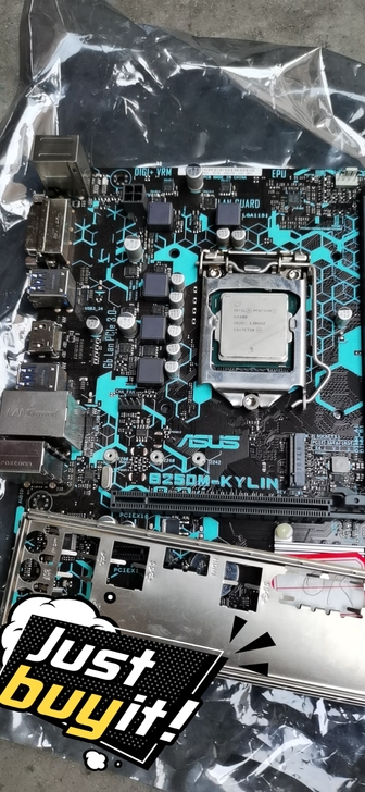 华硕B250M-KYLIN G4400cp...