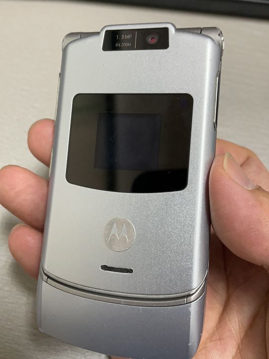 日版摩托罗拉v3xx原机原壳，已刷中文，一...