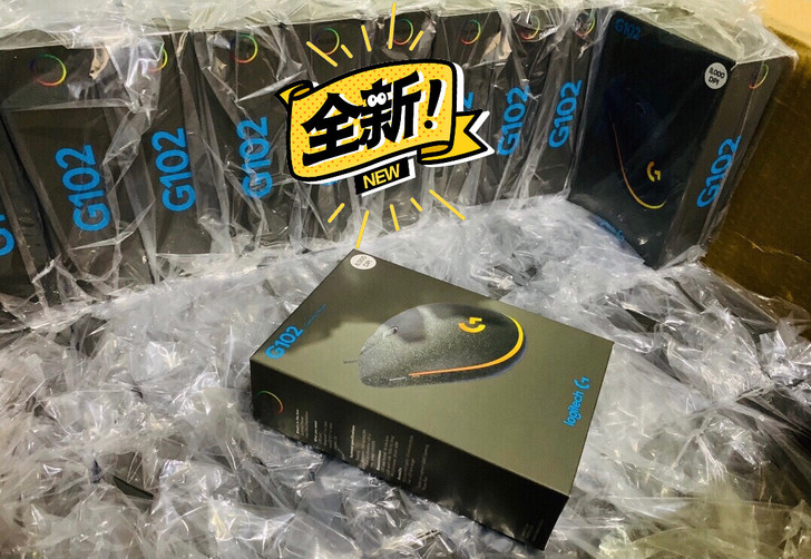 罗技G102二代有线游戏电竞鼠标RGB灯光...