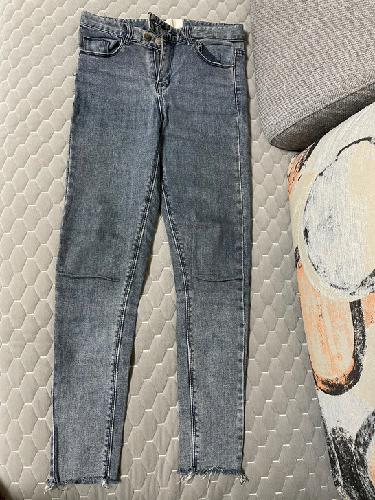 小腿牛仔裤女S码