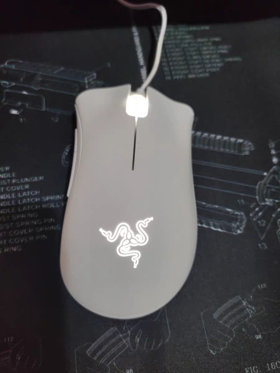 Razer雷蛇 炼狱蝰蛇 标准版 黑白色电...