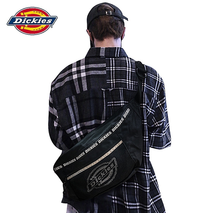 Dickies潮牌斜挎包男士腰包新款胸包女...