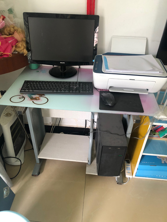 家中自用电脑出售，可画图办公，成色7成新，...