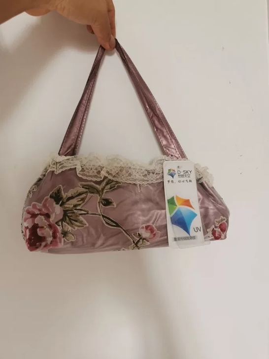 正品天堂伞旗下Dream sky蕾丝双层伞...